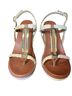 Cameo Brown Ivory Wedges Size 10 - photo 1