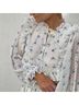Stella Nova 100% Polyester Floral Blue White Casual Dress Size M - photo 10