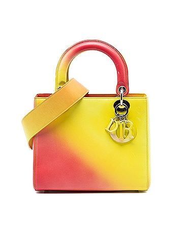 Dior Medium Ombre Calfskin Lady Dior (view 1)