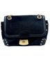 Reiss Solid Black Silver Gold Shoulder Bag One size - photo 1