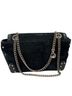 Reiss Solid Black Silver Gold Shoulder Bag One size - photo 2