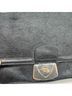 Reiss Solid Black Silver Gold Shoulder Bag One size - photo 11