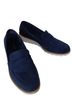 St. John's Bay 100% Suede Solid Blue Flats Size 8 - photo 1