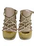 BCBGeneration Gold Tan Heels Size 7 1/2 - photo 3