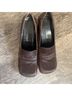 Enzo Angiolini 100% Leather Animal Print Multi Color Heels Size 7 1/2 - photo 3