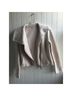 CAbi 74% Cotton 26% Polyester 100% Cotton Solid Ivory Jacket Size M - photo 4