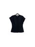 St. John Black Short Sleeve Blouse Size 6 - photo 2