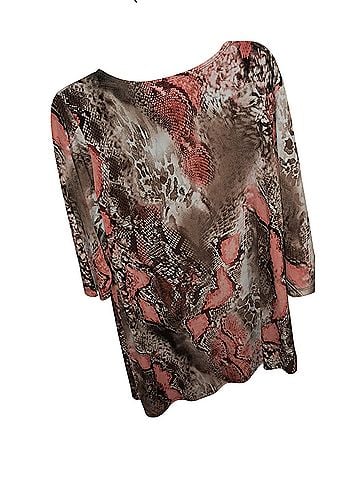 Lin Woman 3/4 Sleeve Blouse (view 2)