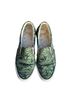 Keds 100% Canvas Floral Green Yellow Ivory Sneakers Size 6 - photo 4
