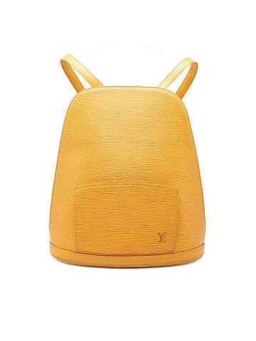 Louis Vuitton Louis Vuitton Epi Gobelin Backpack M52299 Tassili Yellow Leather Women's LOUIS VUITTON (view 1)