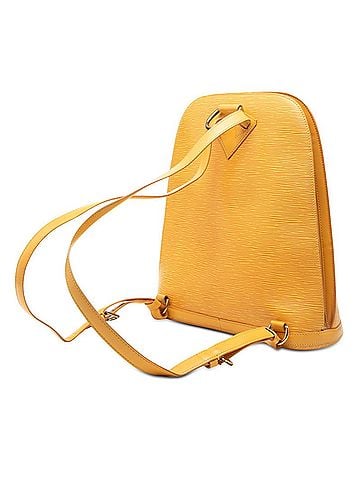 Louis Vuitton Louis Vuitton Epi Gobelin Backpack M52299 Tassili Yellow Leather Women's LOUIS VUITTON (view 2)
