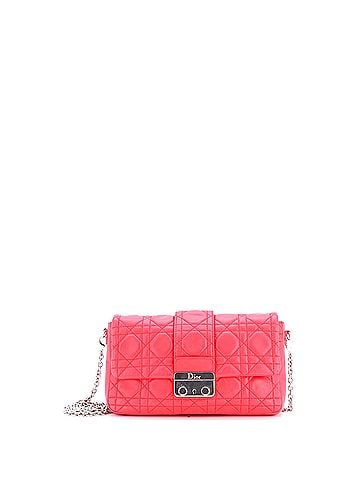 Christian Dior New Lock Pouch Cannage Quilt Lambskin Mini (view 1)