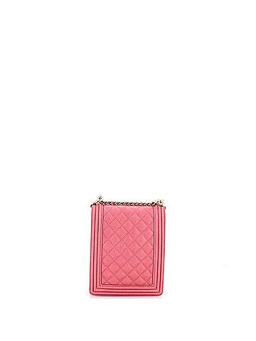 Chanel North South Boy Flap Bag Quilted Caviar Small (view 2)