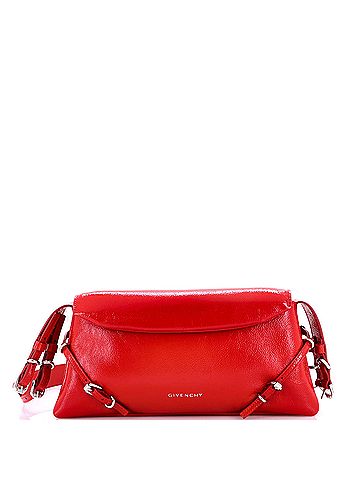 Givenchy Voyou Shoulder Flap Bag Patent Small (view 1)