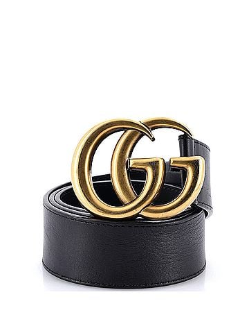 Gucci GG Marmont Belt Leather Wide (view 1)