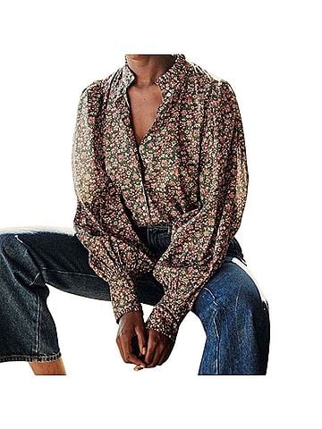 DÔEN Prima Top Amelie Liberty Floral Print Blouse (view 1)