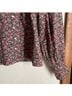 DÔEN 100% Cotton Floral Multi Color Blouse Size XS - photo 12