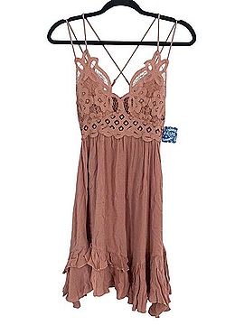 sachin and babi light blue dress Izi Free People Drop Waist Mini Dress