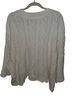 Free People 100% Cotton White Pullover Sweater Size XL - photo 2