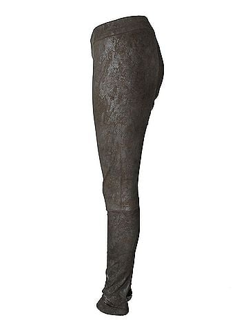 Sylvie Schimmel Sylvie Schimmel, suede coated legging in taupe (view 2)