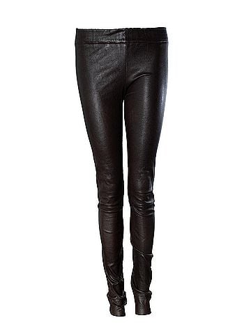 Sylvie Schimmel Sylvie Schimmel, dark brown leather leggings (view 1)