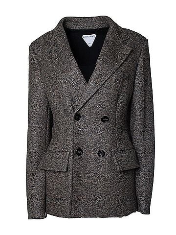 Bottega Veneta Bottega Veneta, Cape-effect double breasted blazer (view 1)
