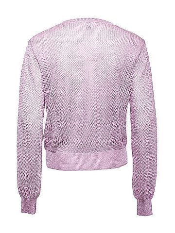 Missoni Missoni, purple cardigan with lurex (view 2)