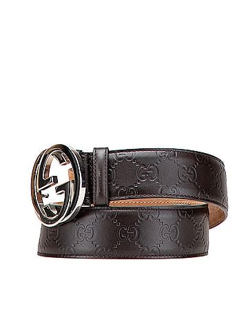 Gucci Guccissima Interlocking G Belt (view 2)