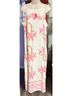 Shein Floral Multi Color Pink White Brown Casual Dress Size XL - photo 4