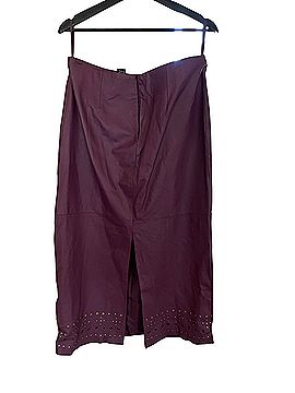 Metrostyle Leather Skirt (view 2)