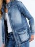 Wash Lab Blue Denim Jacket Size XL - photo 5