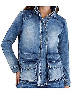 Wash Lab Sidecar Denim Jacket (view 1)