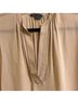 Vince. 100% Silk Tan Pink Short Sleeve Blouse Size XS - photo 4