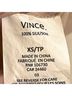 Vince. 100% Silk Tan Pink Short Sleeve Blouse Size XS - photo 6