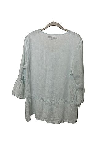 Flax Long Sleeve Button-Down Shirt (view 2)