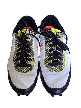Nike Daybreak Total Orange Dynamic Yellow Snakeskin Sneakers (view 2)