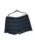 Merona 100% Cotton Print Blue Shorts Size 18 - photo 1
