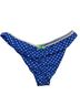 Beach Bunny Polka Dots Blue White Swimsuit Bottoms Size XL - photo 2