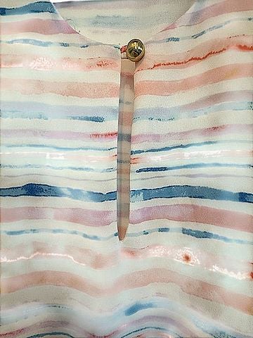 Paper Crown Watercolors Casual Dress (view 2)