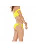 L Space Yellow Solid Ziggy Bikini Top in Canary Yellow Size S - photo 2