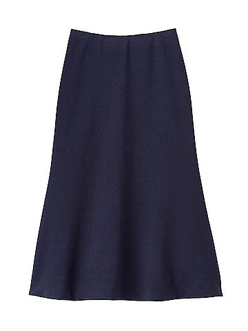 Cartolina Nantucket Mable Midi Skirt in Dark Navy (view 1)