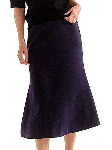 Cartolina Nantucket Mable Midi Skirt in Dark Navy (view 2)