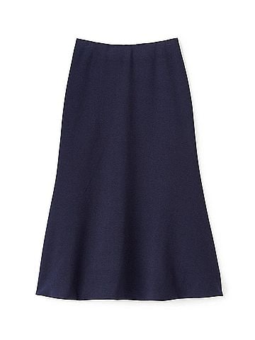 Cartolina Nantucket Mable Midi Skirt in Dark Navy (view 2)