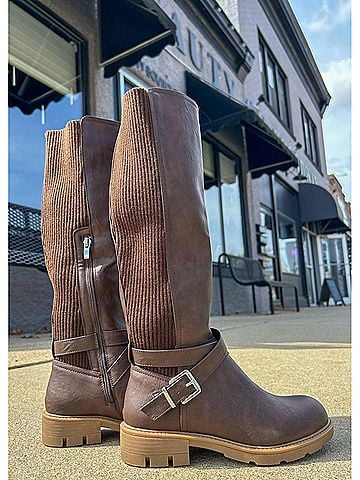 Corkys Women's Hayride Boots in Chocolate (view 2)