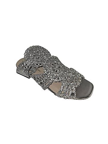 Pedro Anton Women's Napa Sandal in Argento (view 1)