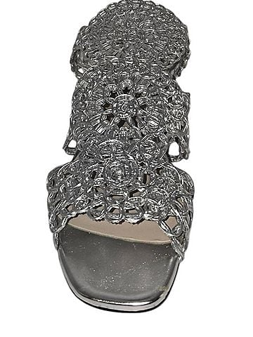 Pedro Anton Women's Napa Sandal in Argento (view 2)