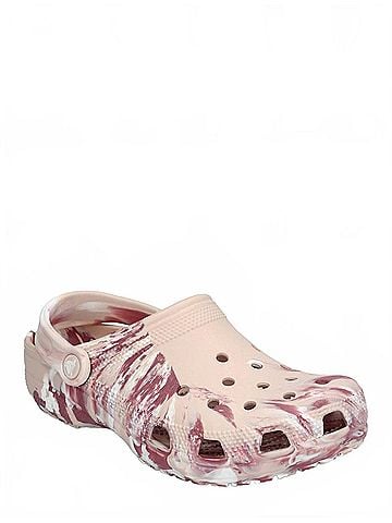 Crocs Women's Classic Clog in Marbled Quartz Multi (view 1)
