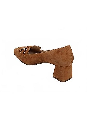 VANELi Women's Ashlan Square-Toe Loafer in Russet Suede (view 2)