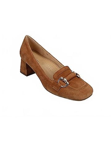 VANELi Women's Ashlan Square-Toe Loafer in Russet Suede (view 1)