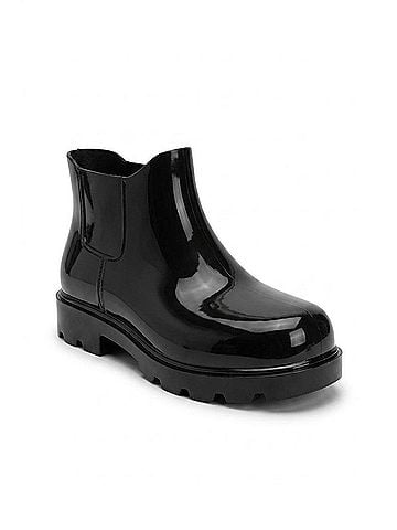 Free People High Street Rain Boots in Black (view 1)